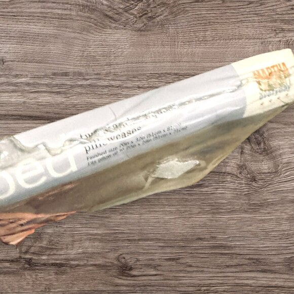 NEW Vintage 90s MARTHA STEWART Country Stripe Multi Standard Pillow Sham NIP - Picture 3 of 3